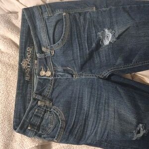 Almost Famous Jeans bedazzled jeans size 7